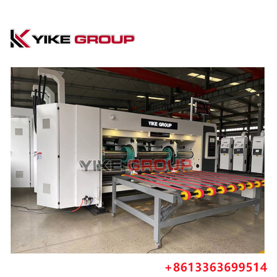 YK-1224 Máy in tốc độ cao máy cắt đứt chết với stacker để chế tạo hộp carton