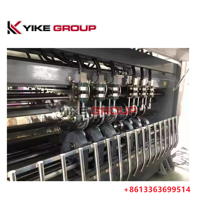 Tốc độ 200m / phút 2500MM YIKE GROUP BNC Type Auto Type Thin Blade Slitter Scorer trực tuyến cho dây chuyền sản xuất bìa lốp