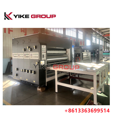 1600x3000MM máy in dây chuyền feeder Slotter Die Cutter Machine hộp carton làm từ YIKE GROUP