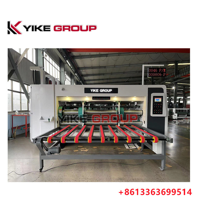 YK-1224 Máy in tốc độ cao máy cắt đứt chết với stacker để chế tạo hộp carton