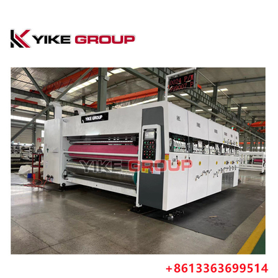 YK-1224 Máy in tốc độ cao máy cắt đứt chết với stacker để chế tạo hộp carton