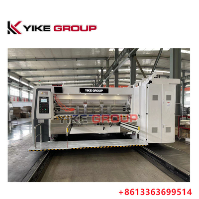 YK-1224 Máy in tốc độ cao máy cắt đứt chết với stacker để chế tạo hộp carton