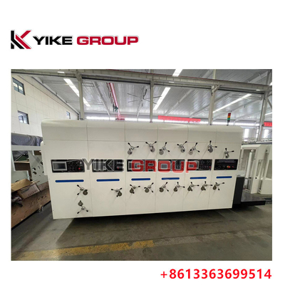 Máy in cao tốc độ Flexo Slotter Die Cutter Machine cho hộp pizza 50mm Wall Board