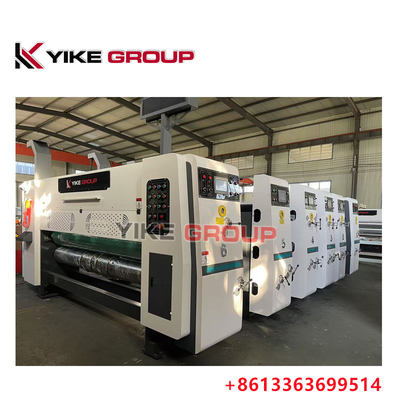 YIKE GROUP 1200X2400MM Flexo Printer Slotter Machine Cho Việc Làm Hộp Carton