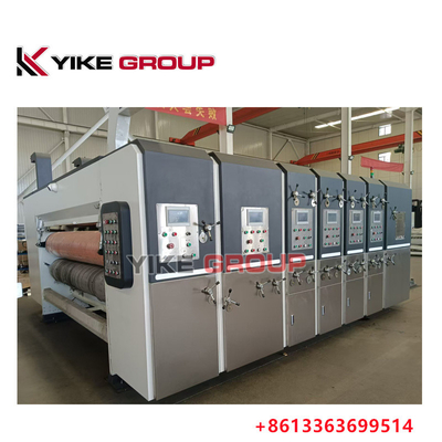 Máy xạc 900x2200mm Flexo Máy 150 chiếc / phút để in hộp carton