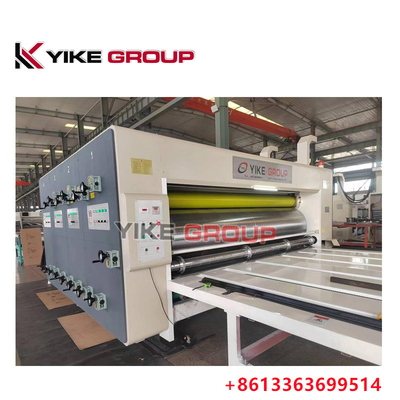 Máy bơm dây chuyền kiểu jumbo Flexo Printing Slotting Machine For Corrugated Cardboard ISO Approved