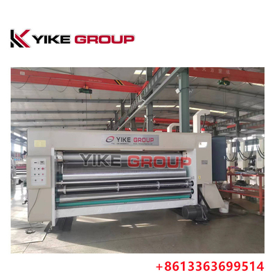 Máy bơm dây chuyền kiểu jumbo Flexo Printing Slotting Machine For Corrugated Cardboard ISO Approved