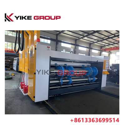 Máy bơm dây chuyền kiểu jumbo Flexo Printing Slotting Machine For Corrugated Cardboard ISO Approved
