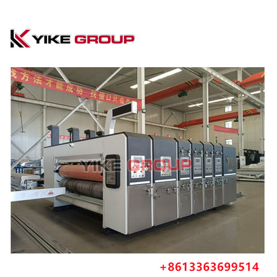 Yk-1228 Bầu cạnh Feeder in ấn Slotter Die Cutter máy cho carton lồi
