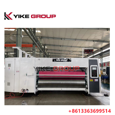 YK-1224 150 PC / phút 4 Color Flexo Printer Slotter Machine Carton Box Making Machine