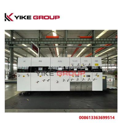 YK-1224 150 PC / phút 4 Color Flexo Printer Slotter Machine Carton Box Making Machine