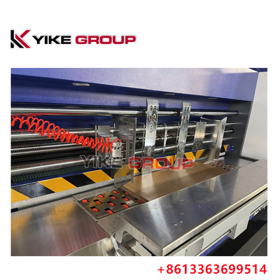 YK-1224 150 PC / phút 4 Color Flexo Printer Slotter Machine Carton Box Making Machine