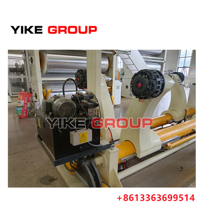 Chiều rộng 2200mm Unwind Hydraulic Shaftless Mill Roll Stand cho nhà máy bìa