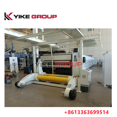 Công việc rộng 2500 MM Đường dây quay máy quét thủy lực cho dây chuyền sản xuất bìa lốp cao tốc