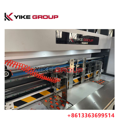 Max in kích cỡ 1450X2500 tự động dẫn cạnh Flexo 3 màu Slotter Diecutter máy