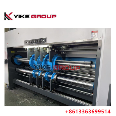Max in kích cỡ 1450X2500 tự động dẫn cạnh Flexo 3 màu Slotter Diecutter máy