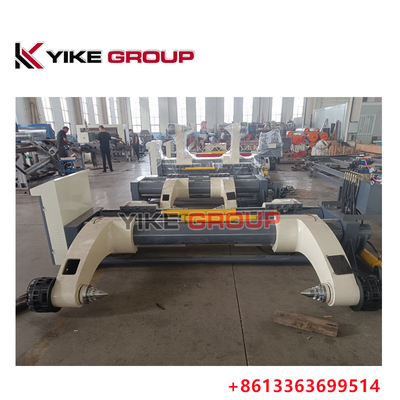 Trọng lượng duy nhất tối đa 4000kg Đứng xe cuộn máy thủy lực được sử dụng cho dây chuyền sản xuất 3/5/7 Ply corrugated
