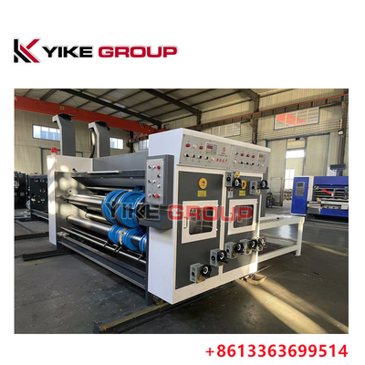 Loại dây chuyền YK-1226 Hộp hộp bìa lỏng Flexo Printer Slotter Die Cutter Machine