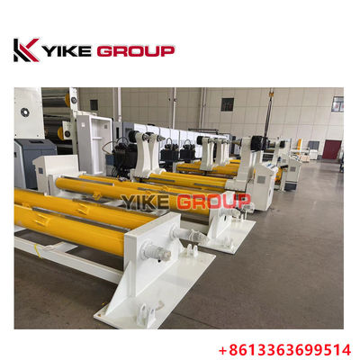Giá đỡ cuộn thủy lực cho dây chuyền sản xuất các tông sóng BHS, JS, TCY, FOSBER